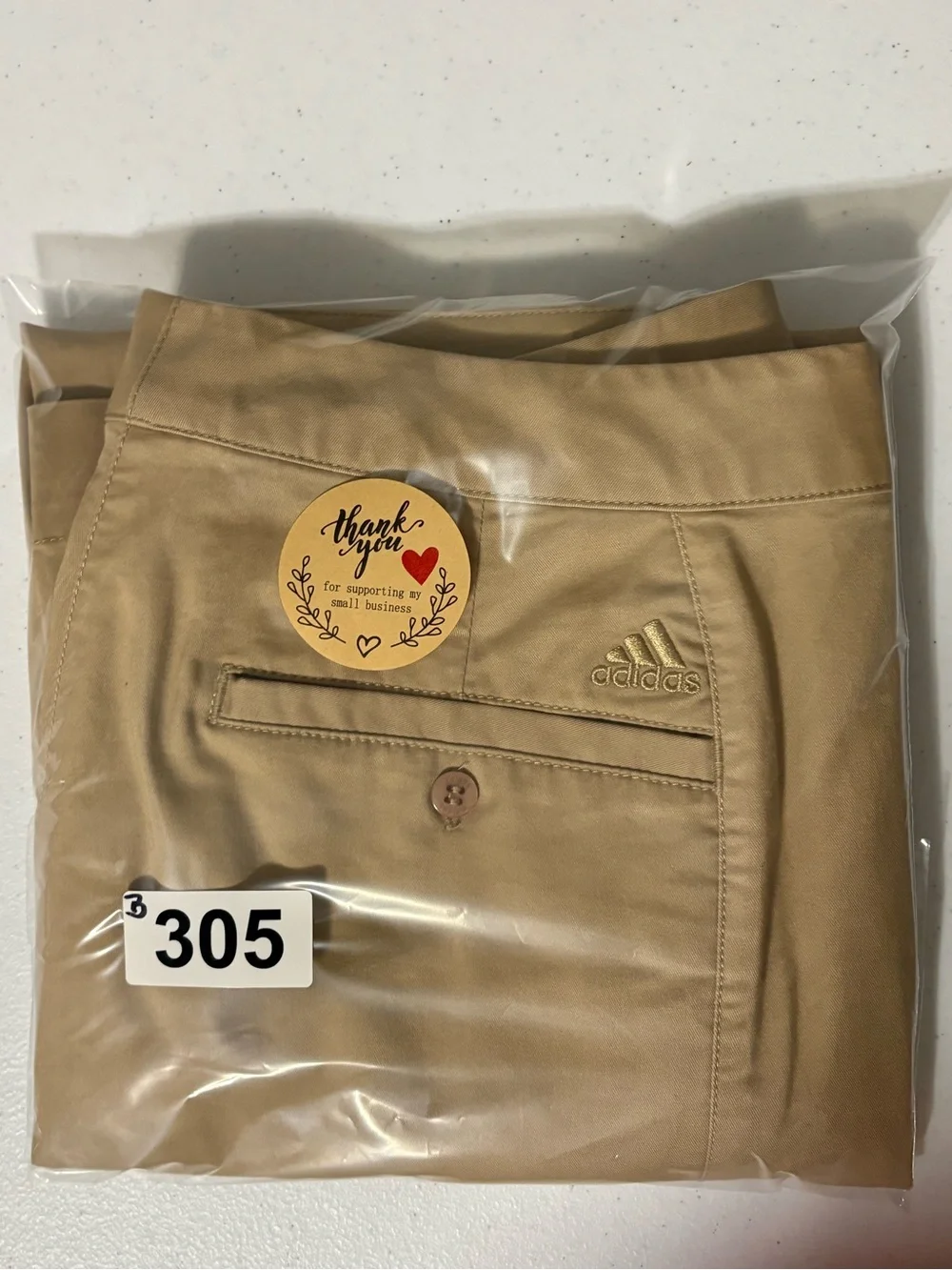 Adidas sports pants women’s size 4 khaki stretch pockets with zipper outdoors
